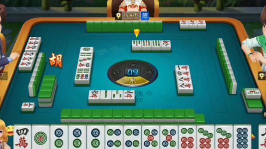 血战麻将玩法简单，掌握好技巧就可以